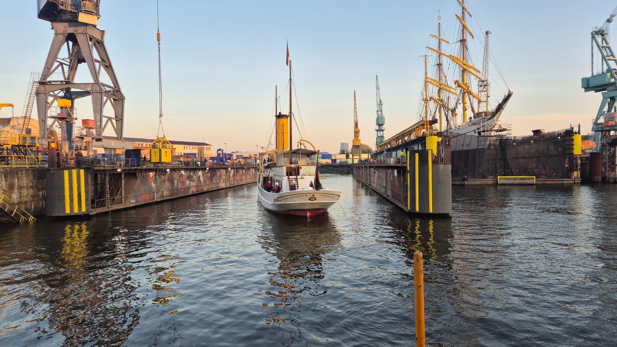 PAN Norderelbe maritime work
