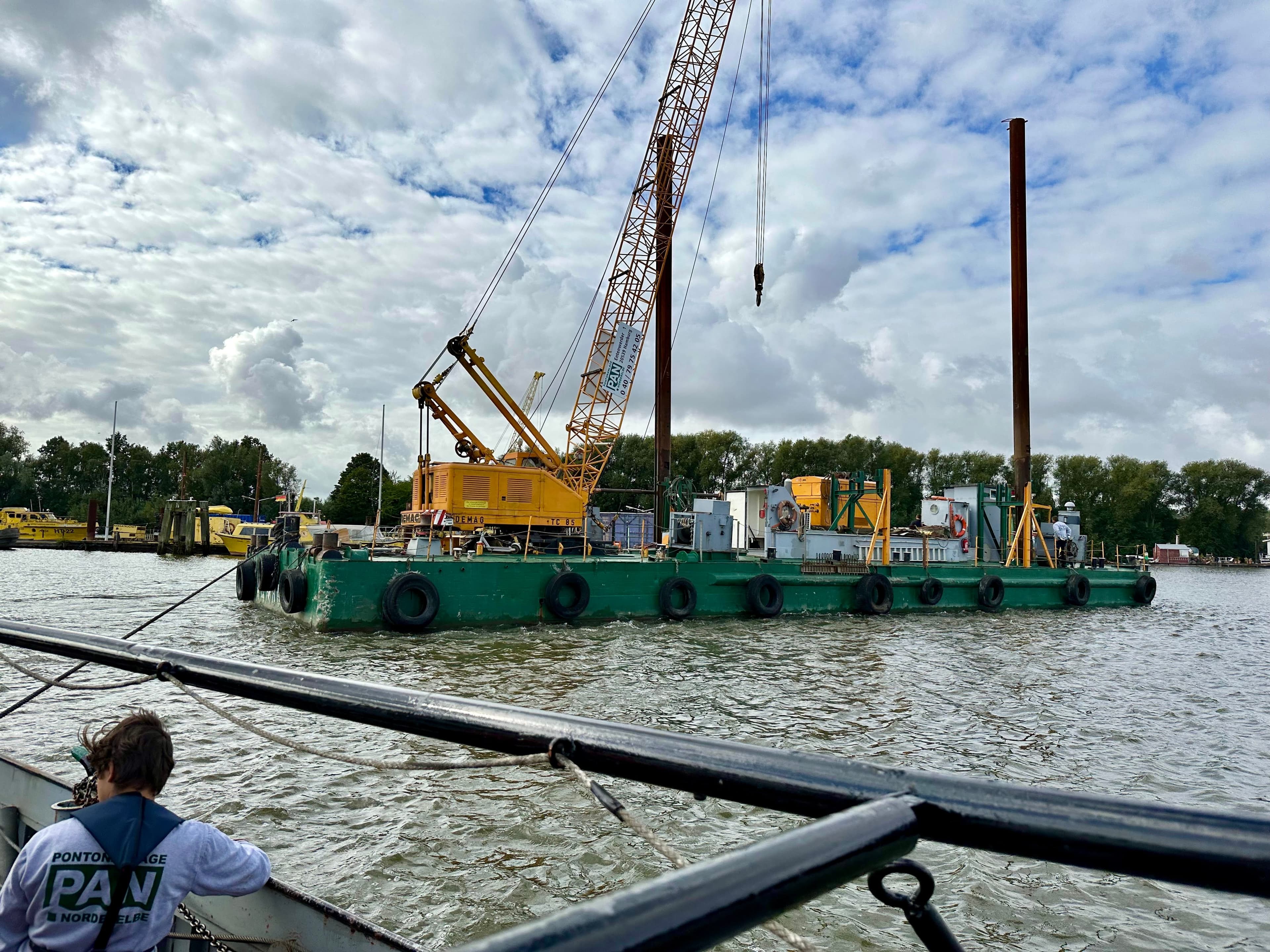 PAN Team im Hamburger Hafen